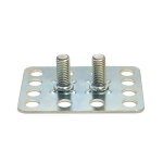 a twin male threaded stud assembly a twin male threaded stud assembly extended range fastener